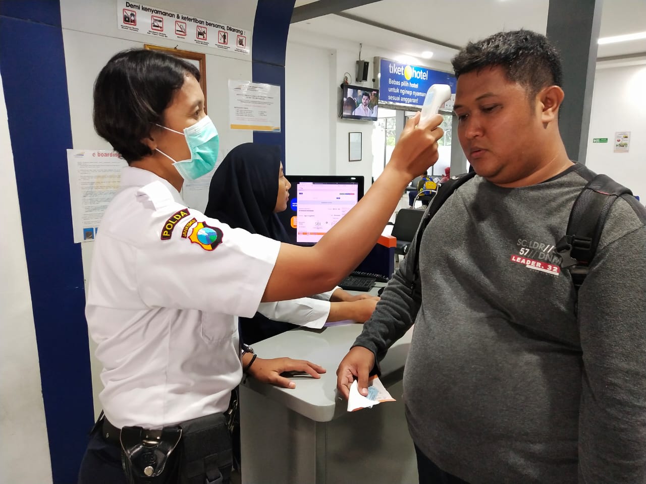 PT KAI Daop 8 Larang Naik Calon Penumpang Bersuhu Tubuh 38°C Keatas