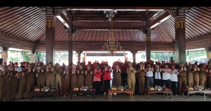 1.124 Patriot Merah Putih mengabdi Di Kabupaten Mojokerto