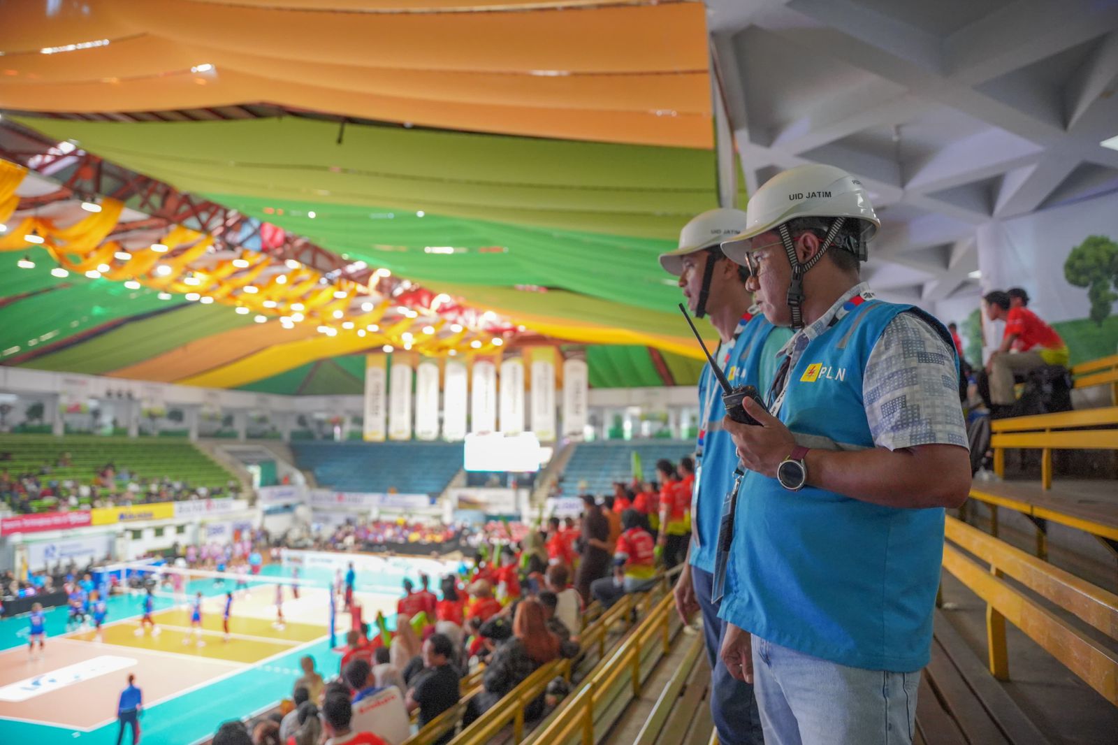 PLN Jamin Keandalan Pasokan Listrik Gelaran Proliga di Gresik Tanpa Kedip