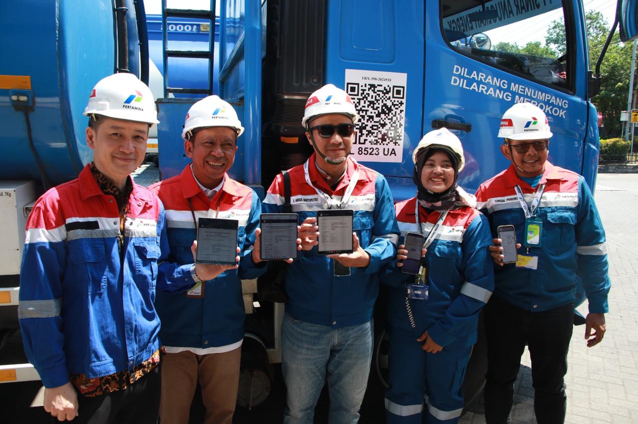 Mobil Tangki BBM Industri Milik Pertamina Bisa Dilacak Dengan QR Qode