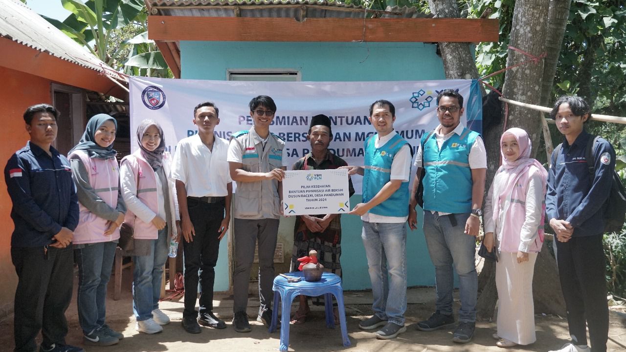 Srikandi PLN Dorong Peningkatan Kesehatan Masyarakat Melalui Pipanisasi Air Bersih & Fun Walk